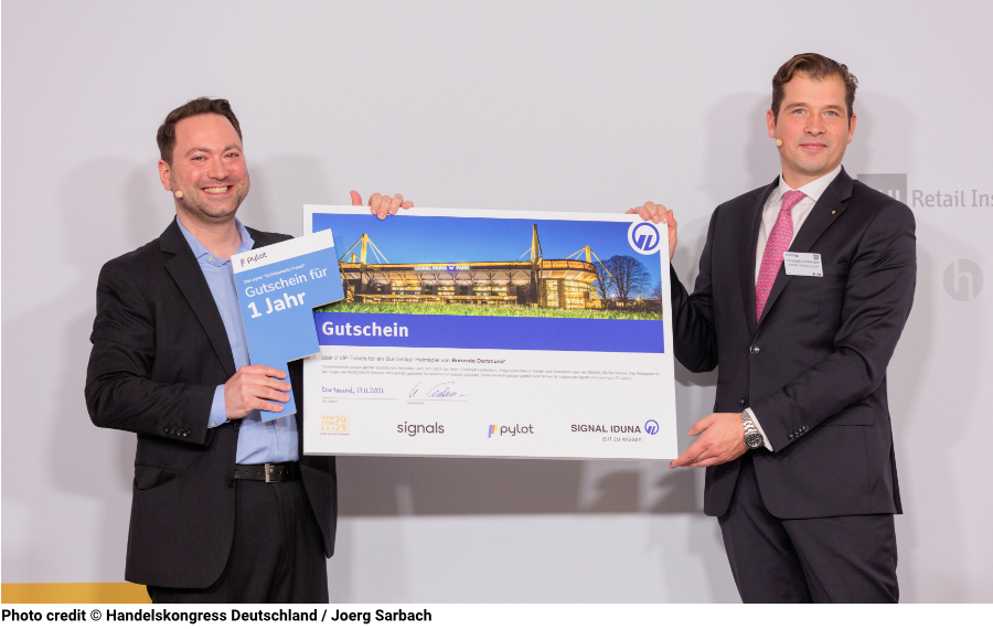 Handelskongress Deutschland - Checklens wins Newcomer Prize